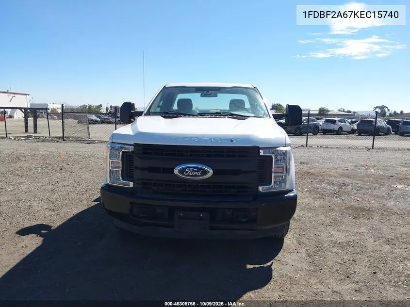 2019 FORD F250 VIN 1FDBF2A67KEC15740 — фото 15