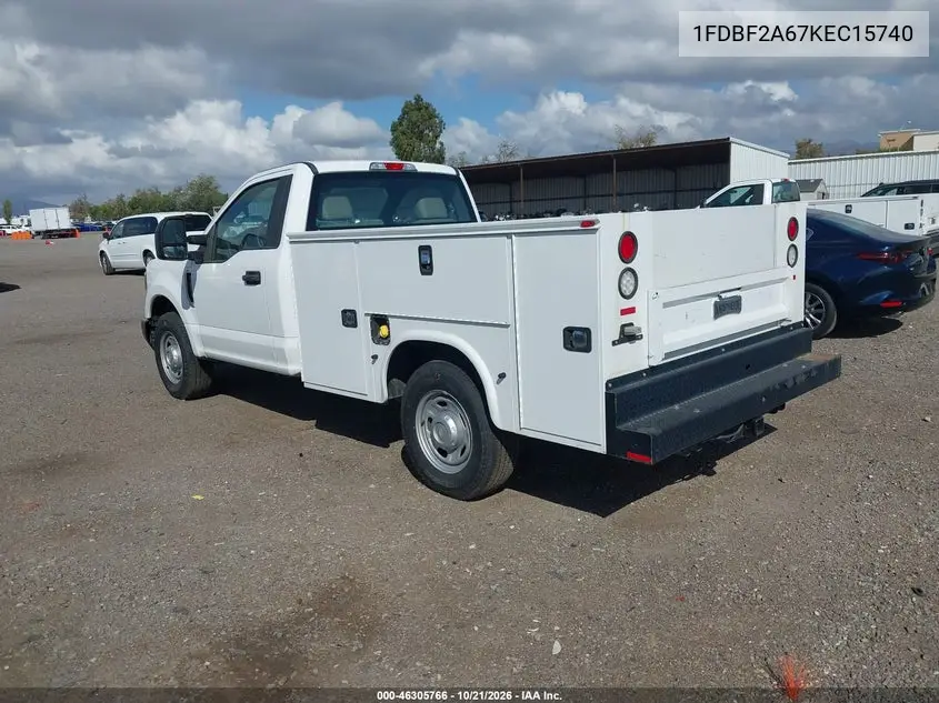 2019 FORD F250 VIN 1FDBF2A67KEC15740 — фото 3