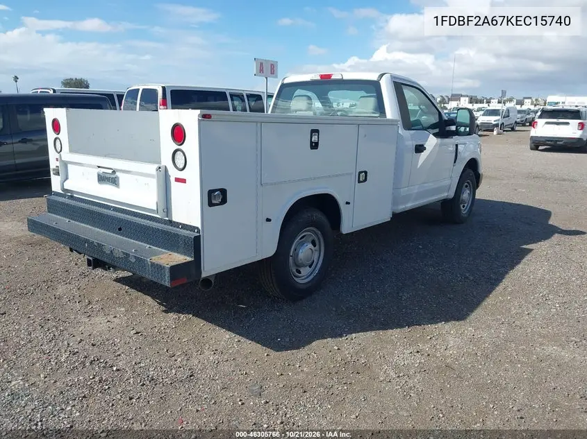 2019 FORD F250 VIN 1FDBF2A67KEC15740 — фото 4