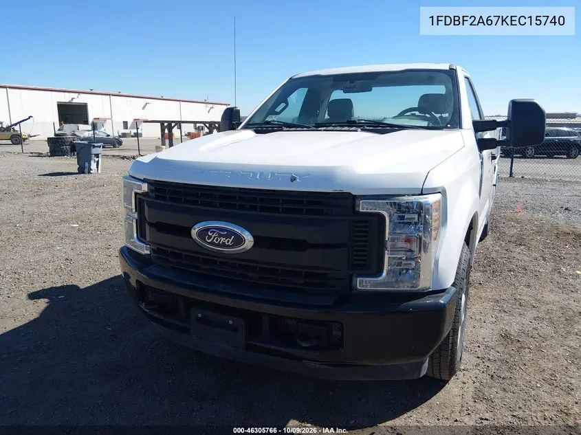 2019 FORD F250 VIN 1FDBF2A67KEC15740 — фото 6