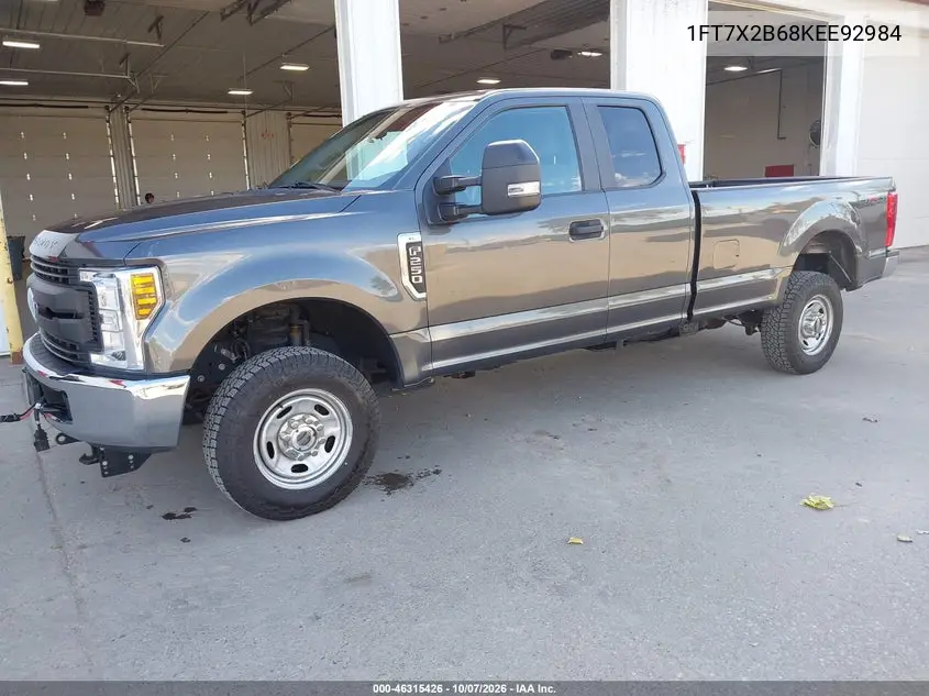 2019 FORD F250 VIN 1FT7X2B68KEE92984 — фото 2