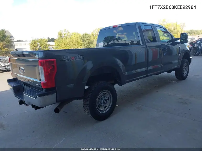 2019 FORD F250 VIN 1FT7X2B68KEE92984 — фото 4