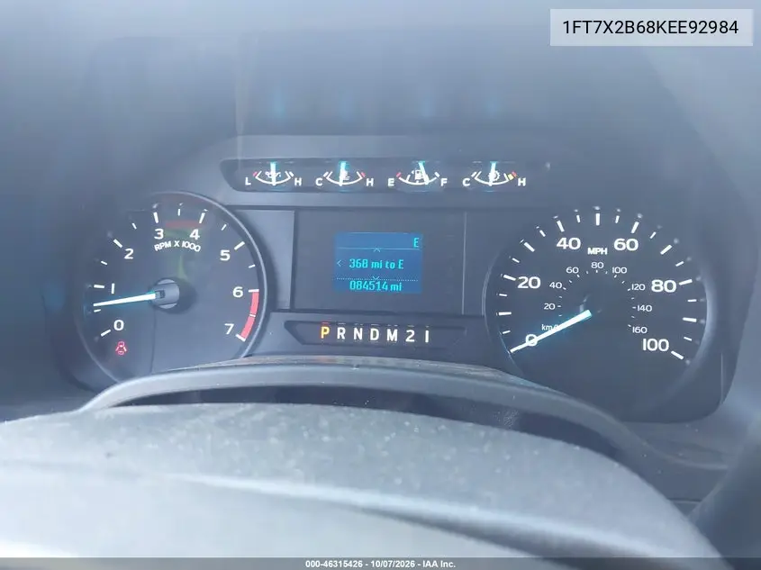 2019 FORD F250 VIN 1FT7X2B68KEE92984 — фото 7