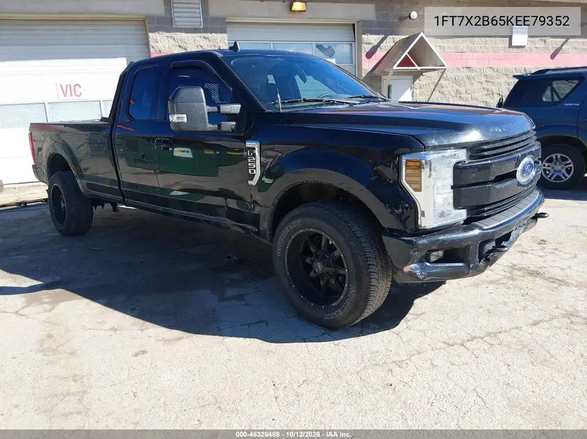 FORD F250 2019, VIN 1FT7X2B65KEE79352
