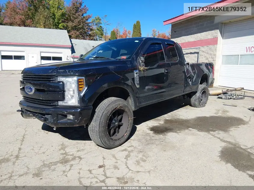 2019 FORD F250 VIN 1FT7X2B65KEE79352 — фото 2