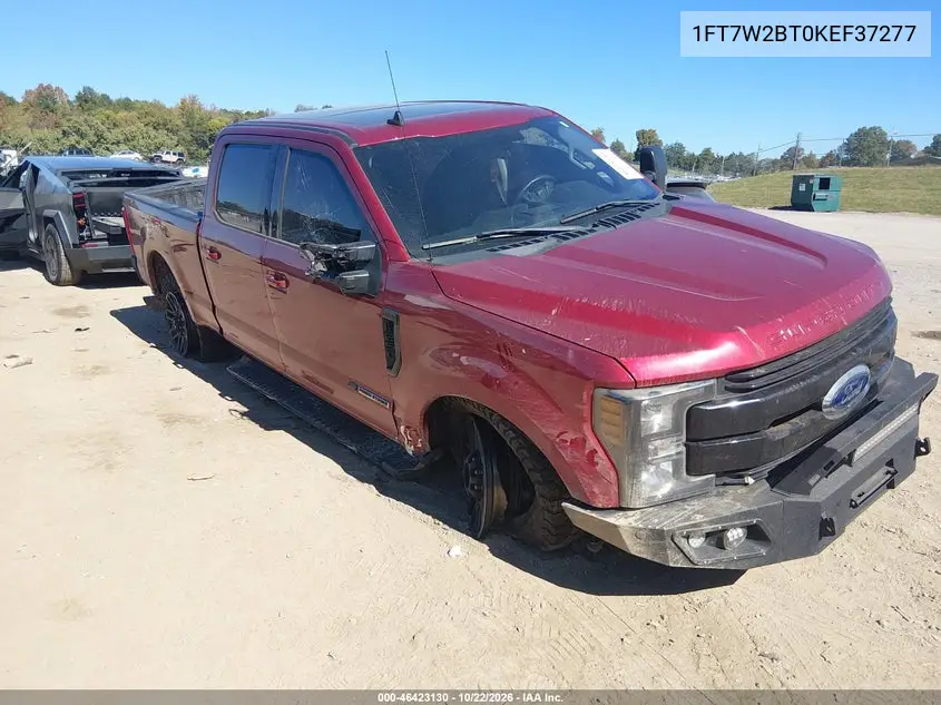FORD F250 2019, VIN 1FT7W2BT0KEF37277