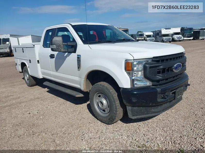 FORD F250 2020, VIN 1FD7X2B60LEE23283