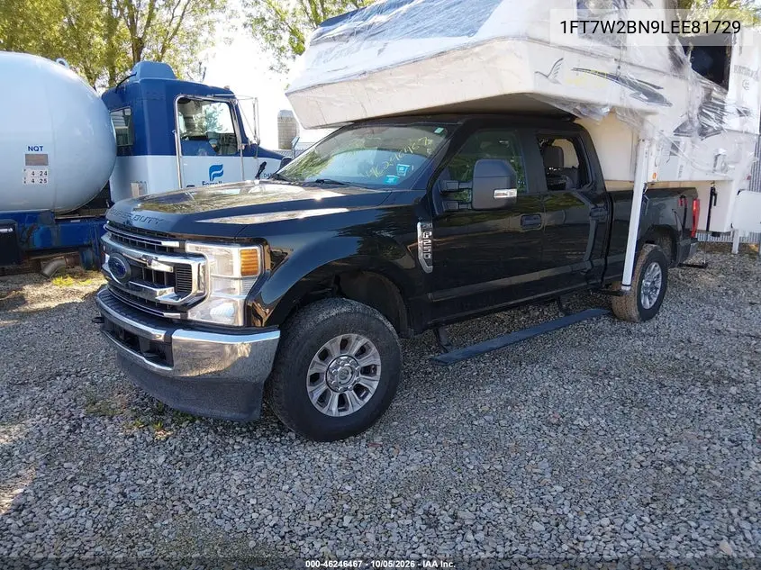 2020 FORD F250 VIN 1FT7W2BN9LEE81729 — фото 2