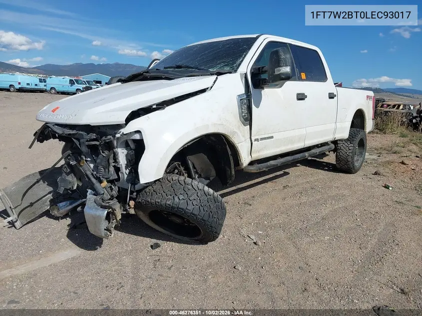 2020 FORD F250 VIN 1FT7W2BT0LEC93017 — фото 2