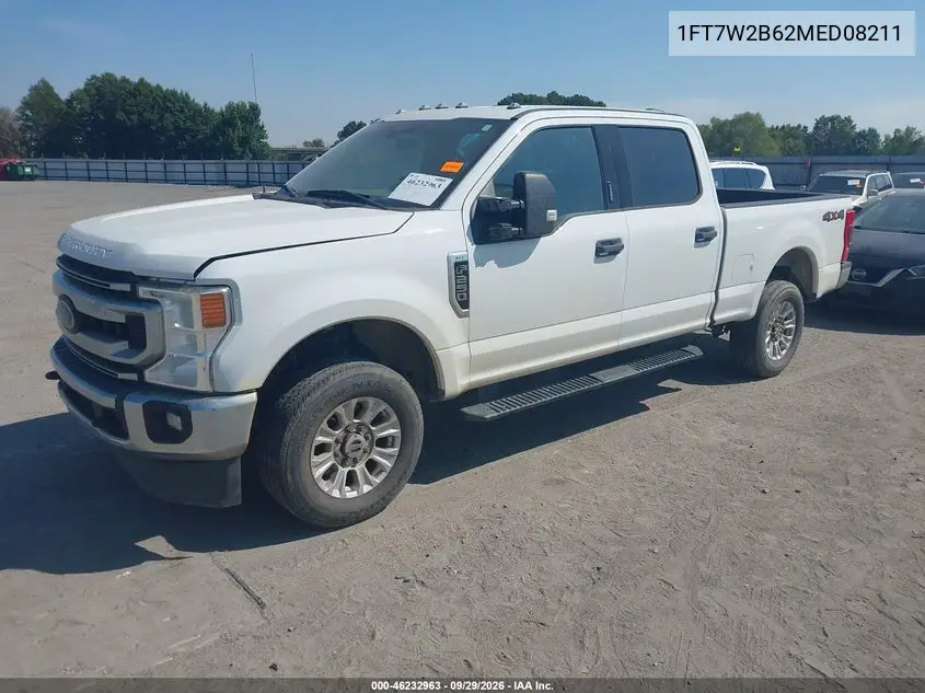 2021 FORD F250 VIN 1FT7W2B62MED08211 — фото 2