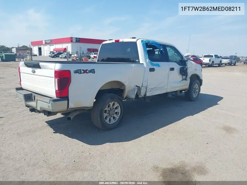 2021 FORD F250 VIN 1FT7W2B62MED08211 — фото 4