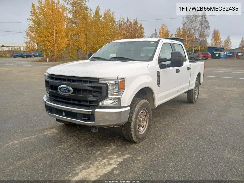 2021 FORD F250 VIN 1FT7W2B65MEC32435 — фото 2