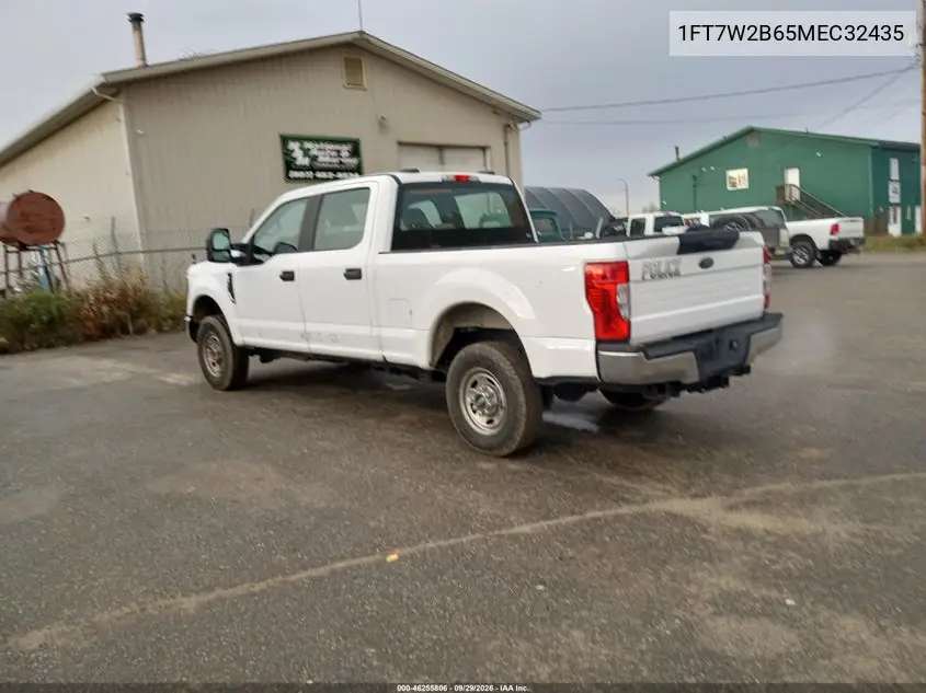 2021 FORD F250 VIN 1FT7W2B65MEC32435 — фото 3