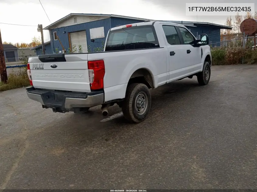 2021 FORD F250 VIN 1FT7W2B65MEC32435 — фото 4