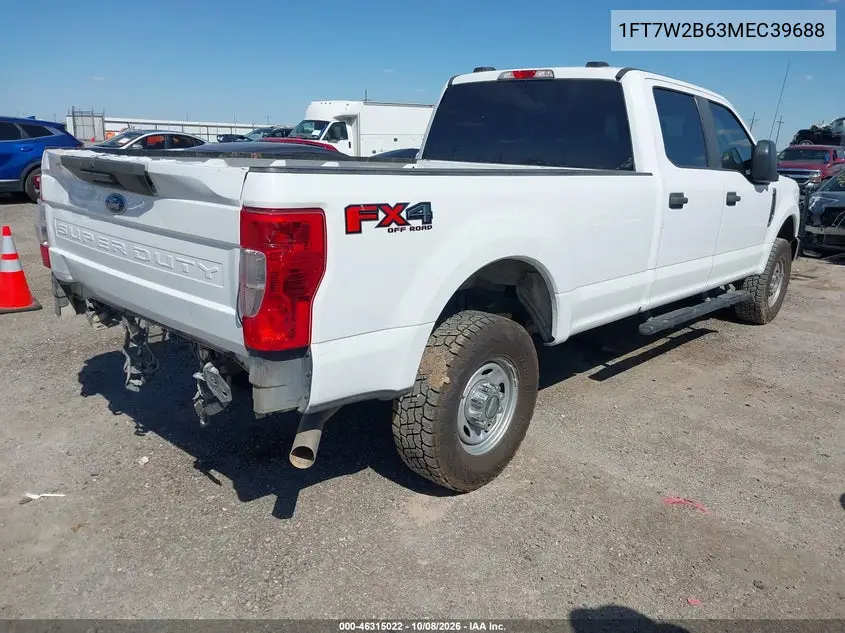 2021 FORD F250 VIN 1FT7W2B63MEC39688 — фото 4