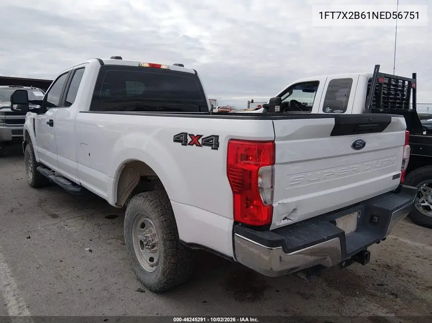2022 FORD F250 VIN 1FT7X2B61NED56751 — фото 3