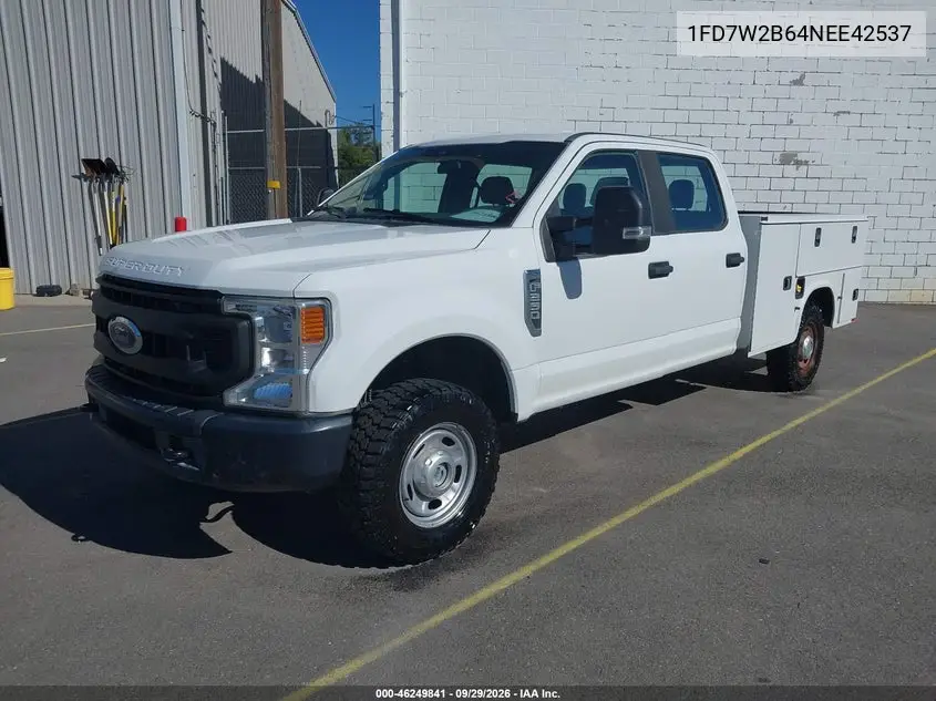 2022 FORD F250 VIN 1FD7W2B64NEE42537 — фото 2