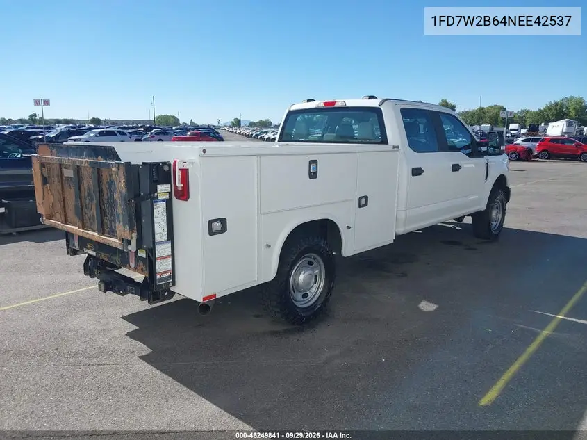 2022 FORD F250 VIN 1FD7W2B64NEE42537 — фото 4