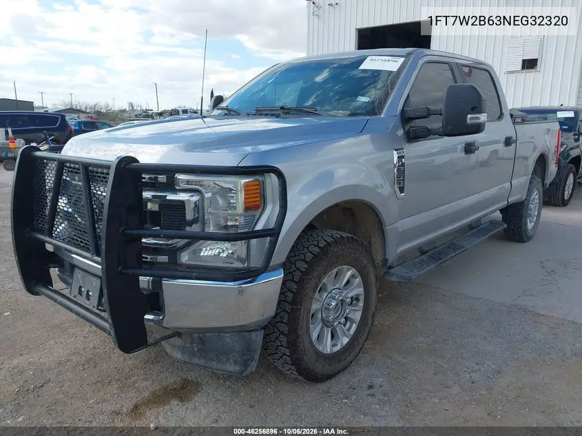 2022 FORD F250 VIN 1FT7W2B63NEG32320 — фото 2