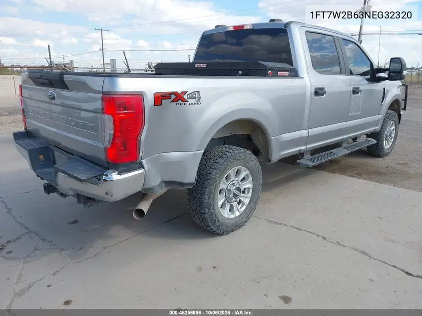 2022 FORD F250 VIN 1FT7W2B63NEG32320 — фото 4