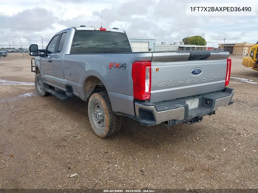 2023 FORD F250 VIN 1FT7X2BAXPED36490 — фото 3