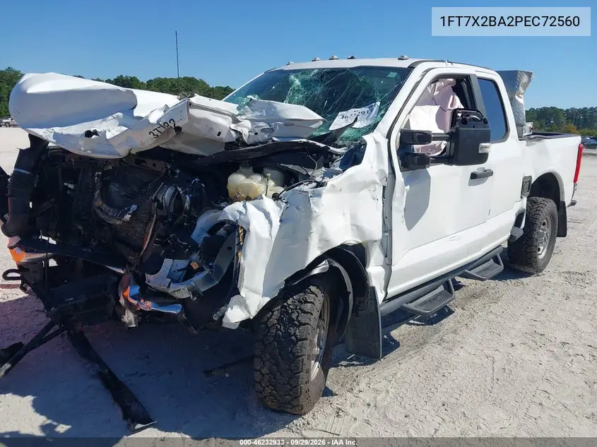 2023 FORD F250 VIN 1FT7X2BA2PEC72560 — фото 2