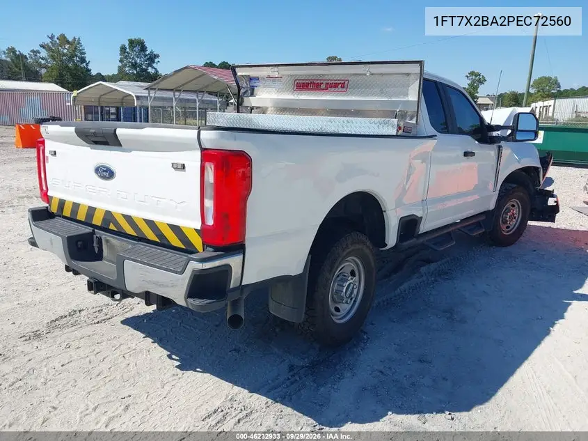 2023 FORD F250 VIN 1FT7X2BA2PEC72560 — фото 4