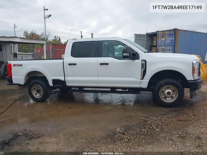 2024 FORD F250 VIN 1FT7W2BA4REE17149 — фото 16
