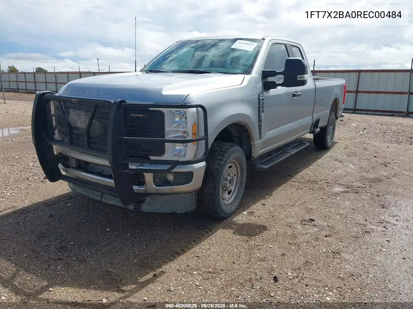 2024 FORD F250 VIN 1FT7X2BA0REC00484 — фото 2