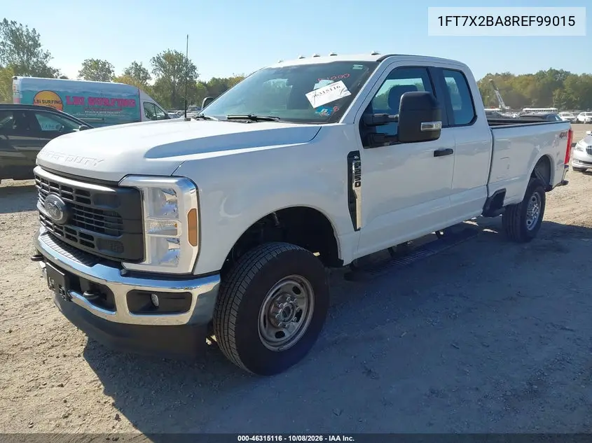 2024 FORD F250 VIN 1FT7X2BA8REF99015 — фото 2