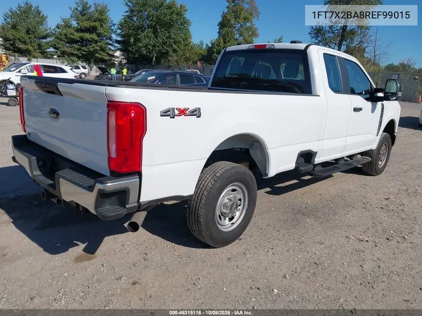 2024 FORD F250 VIN 1FT7X2BA8REF99015 — фото 4