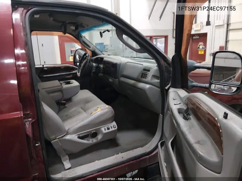 2004 FORD F350 VIN 1FTSW31P24EC97155 — фото 5