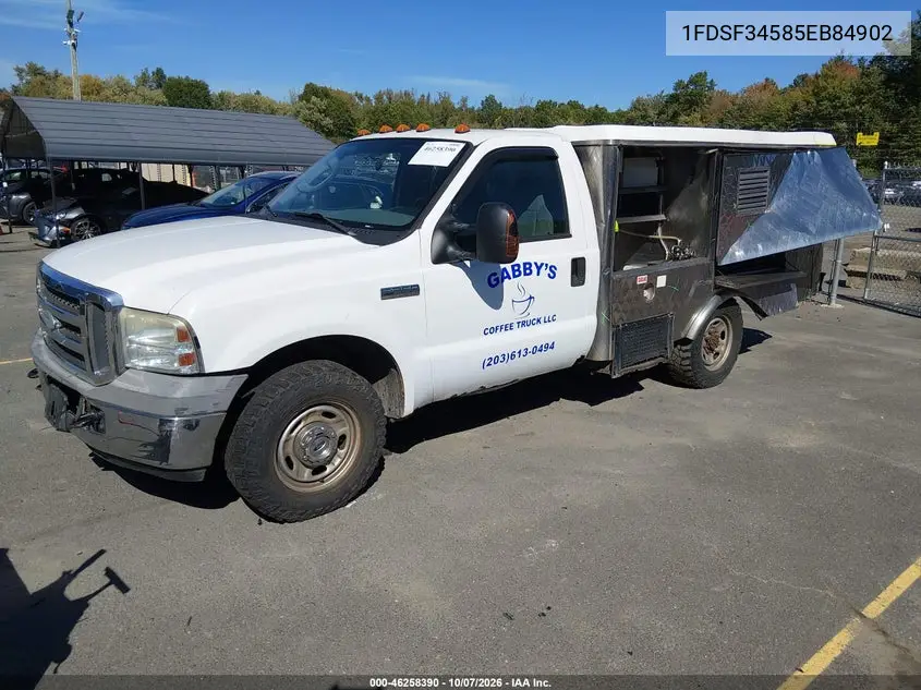 2005 FORD F350 VIN 1FDSF34585EB84902 — фото 2