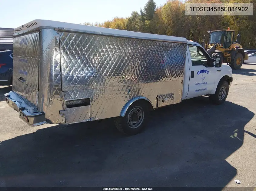 2005 FORD F350 VIN 1FDSF34585EB84902 — фото 4