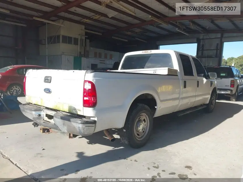 2008 FORD F350 VIN 1FTSW30558ED17307 — фото 4