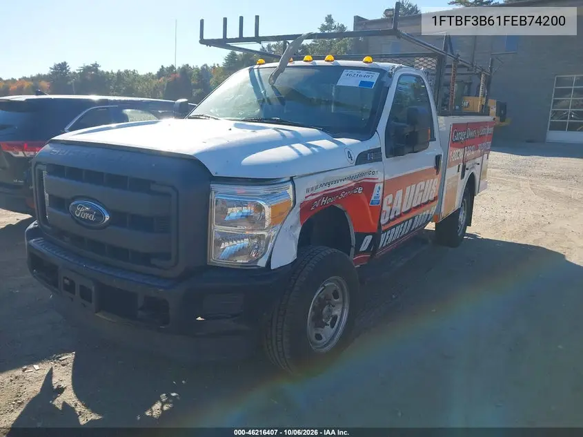 2015 FORD F350 VIN 1FTBF3B61FEB74200 — фото 2