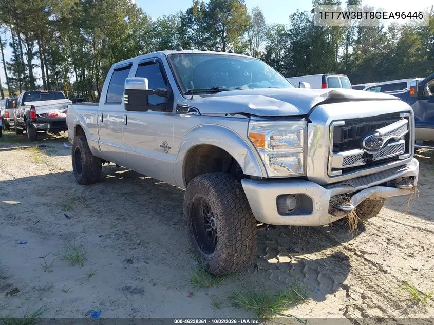 FORD F350 2016, VIN 1FT7W3BT8GEA96446