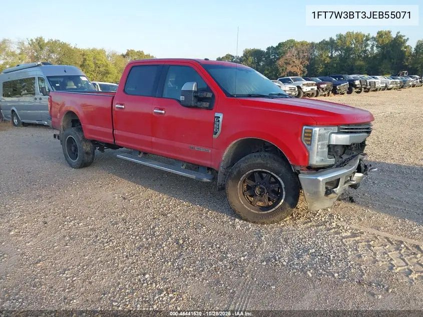 FORD F350 2018, VIN 1FT7W3BT3JEB55071