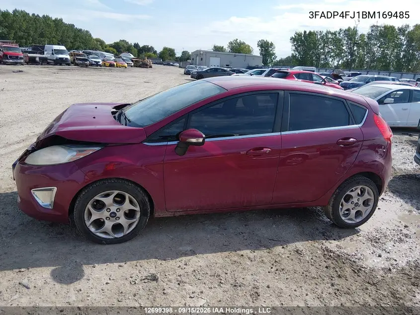 2011 FORD FIESTA VIN 3FADP4FJ1BM169485 — фото 14