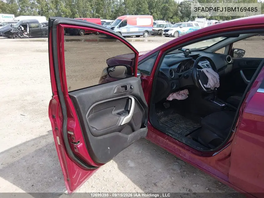 2011 FORD FIESTA VIN 3FADP4FJ1BM169485 — фото 18