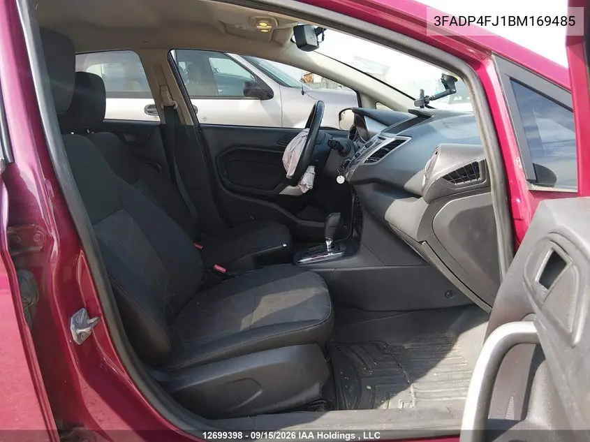 2011 FORD FIESTA VIN 3FADP4FJ1BM169485 — фото 5