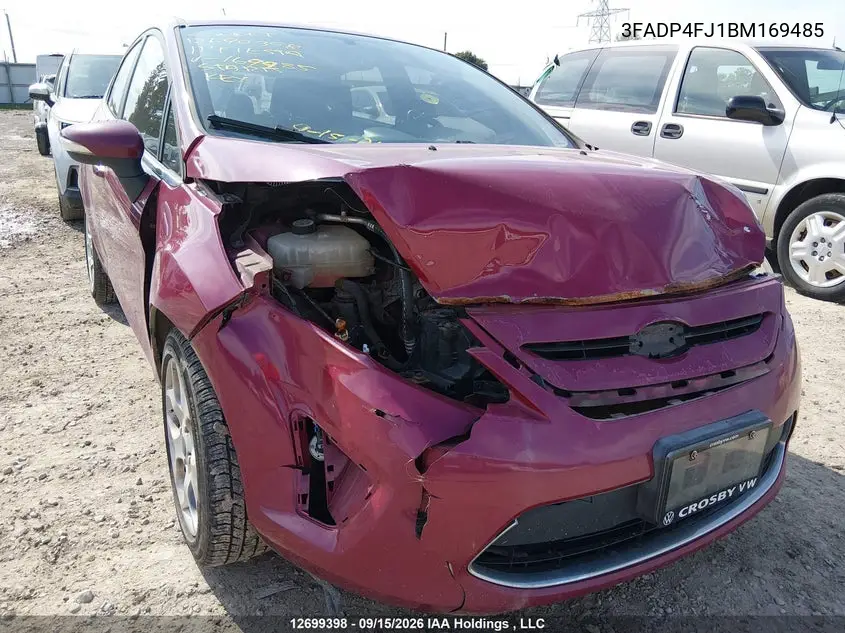 2011 FORD FIESTA VIN 3FADP4FJ1BM169485 — фото 6