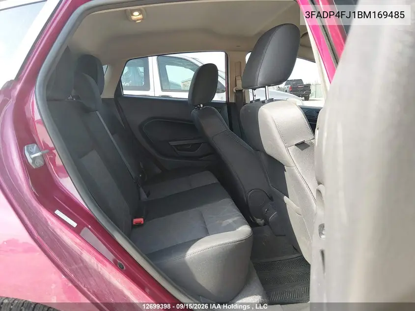 2011 FORD FIESTA VIN 3FADP4FJ1BM169485 — фото 8
