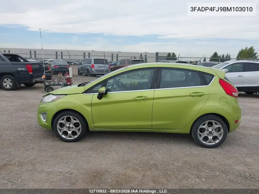 2011 FORD FIESTA VIN 3FADP4FJ9BM103010 — фото 14
