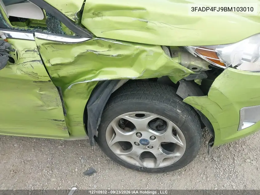2011 FORD FIESTA VIN 3FADP4FJ9BM103010 — фото 19