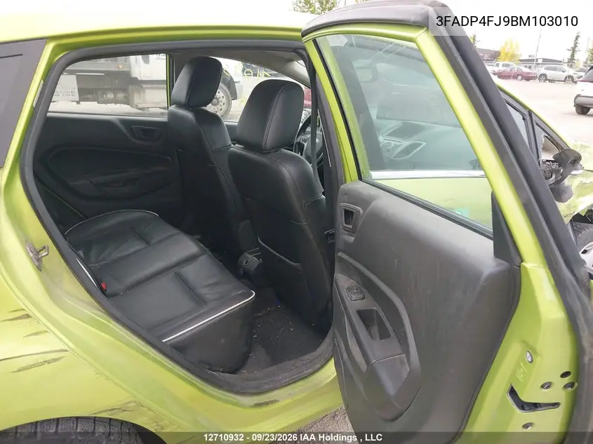 2011 FORD FIESTA VIN 3FADP4FJ9BM103010 — фото 8