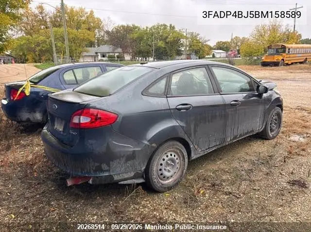 2011 FORD FIESTA VIN 3FADP4BJ5BM158589 — фото 4