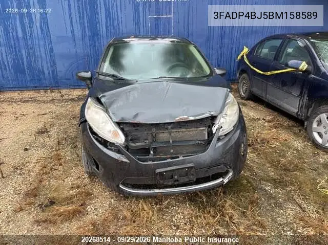 2011 FORD FIESTA VIN 3FADP4BJ5BM158589 — фото 6