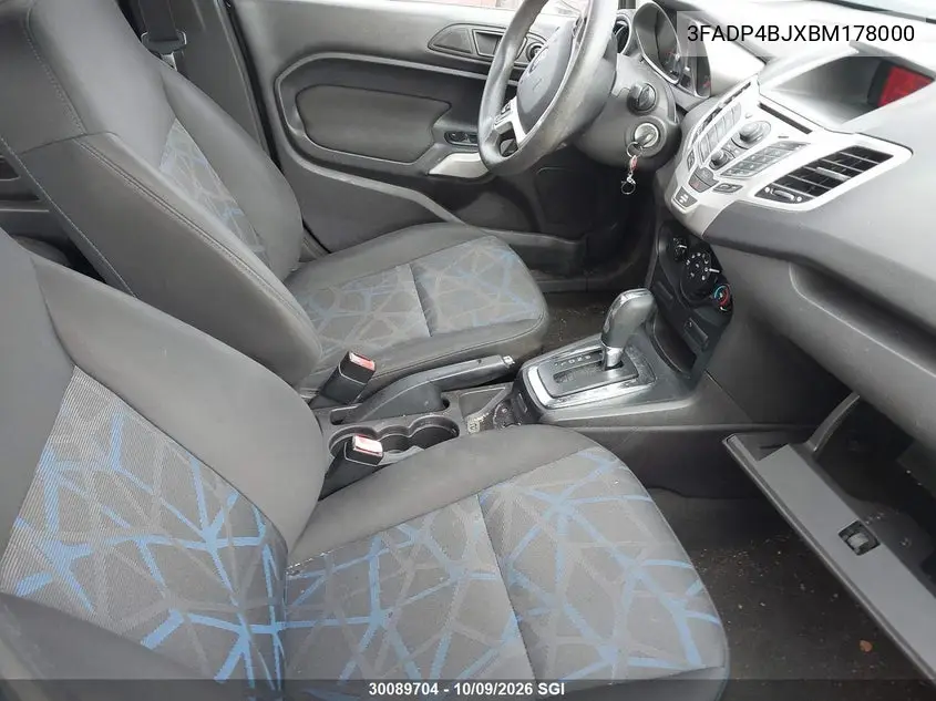 2011 FORD FIESTA VIN 3FADP4BJXBM178000 — фото 5