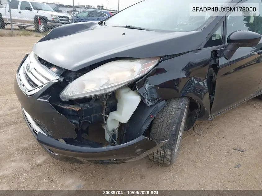 2011 FORD FIESTA VIN 3FADP4BJXBM178000 — фото 6